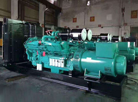灵山全新雅马哈400kw大型柴油发电机组