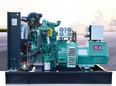 灵山全新上柴50kw大型柴油发电机组